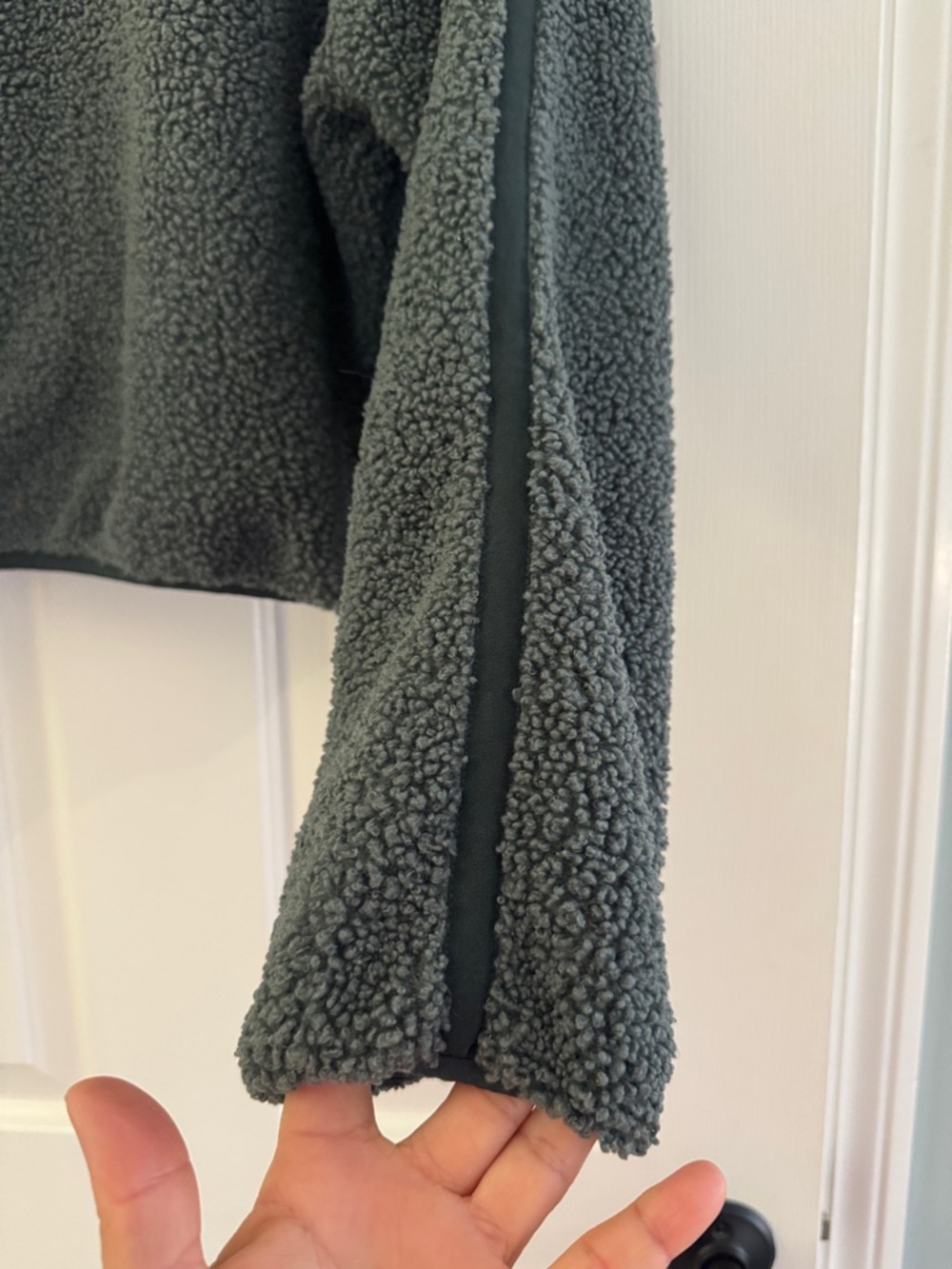 Old Navy Cozy Sherpa Half-Zip Pullover - Picture 5 of 6